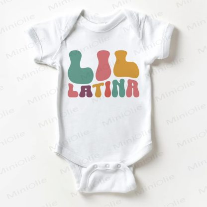 LIL LATINA Baby Girls White Bodysuit - White - 18-24M - image 1