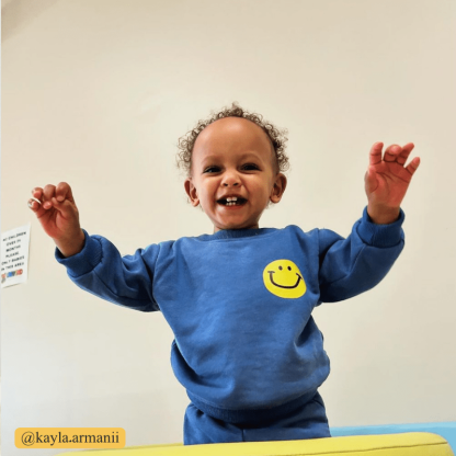 Baby Simple Smile Sweatsuit Set - image 3