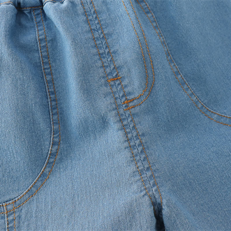 HELLO! Baby 2-Piece Dinosaur Denim Set - image 12