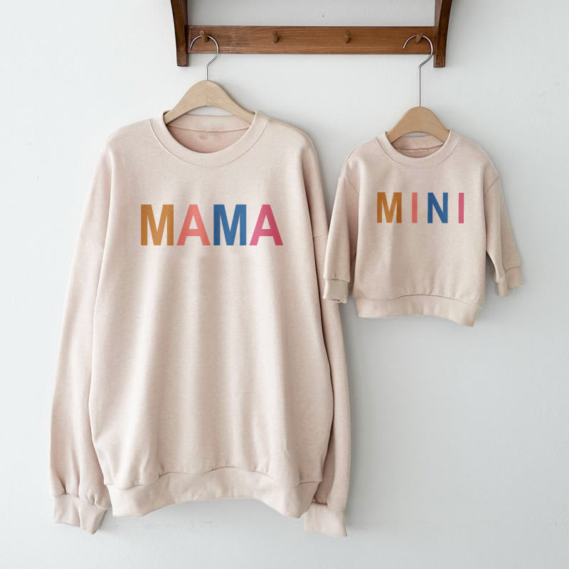 Mama and mini sweatshirts sale