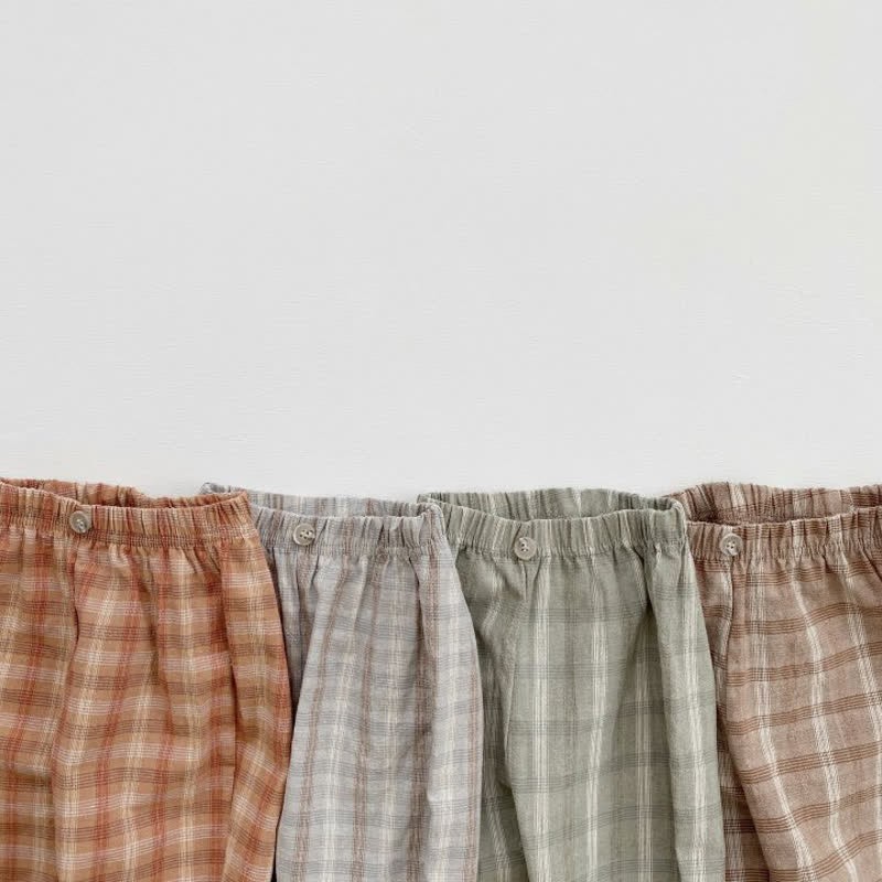 Baby British Style Plaid Pants - image 2
