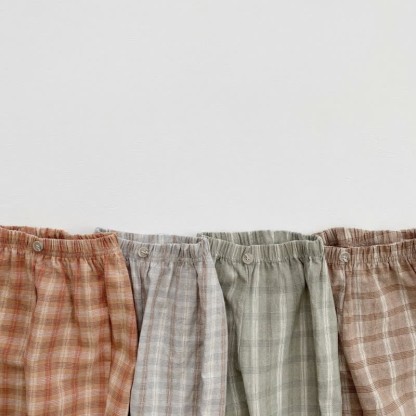 Baby British Style Plaid Pants - image 2