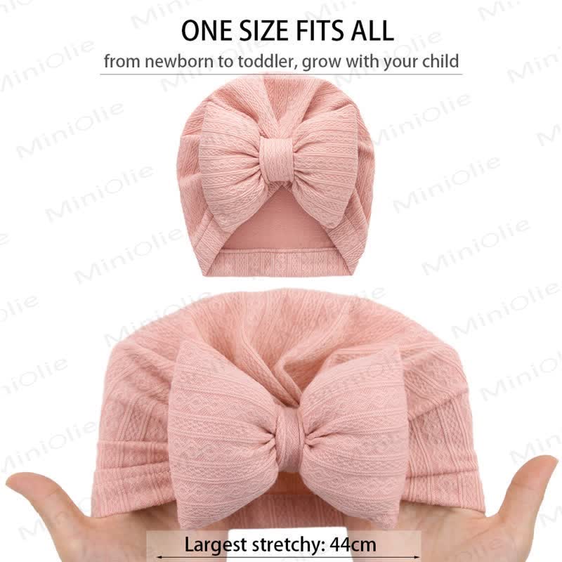 Baby Newborn Bow Protector Hat - image 2