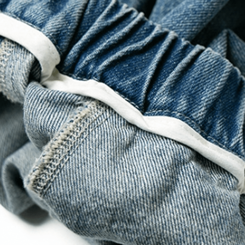 Toddler Simple Denim Jogger Pants - image 5