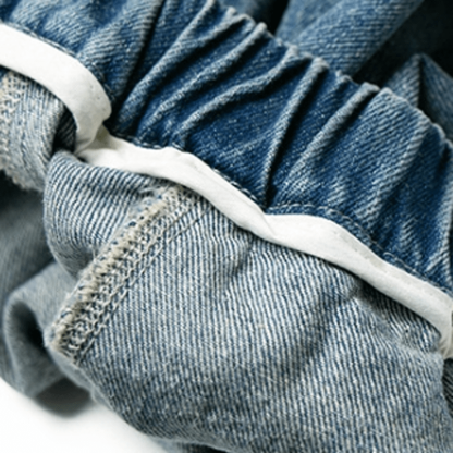 Toddler Simple Denim Jogger Pants - image 5