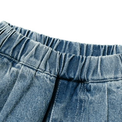Toddler Simple Denim Jogger Pants - image 4