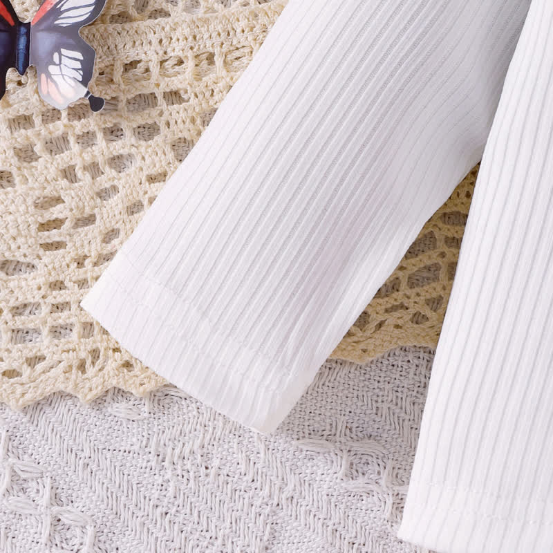 Baby 2-Piece Butterfly Bows Denim Set - image 11