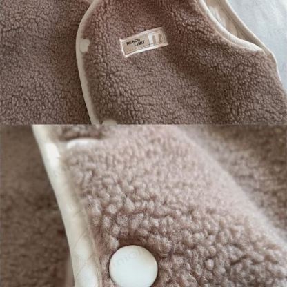 Baby Toddler Solid Color FleeceVest Jacket - image 8