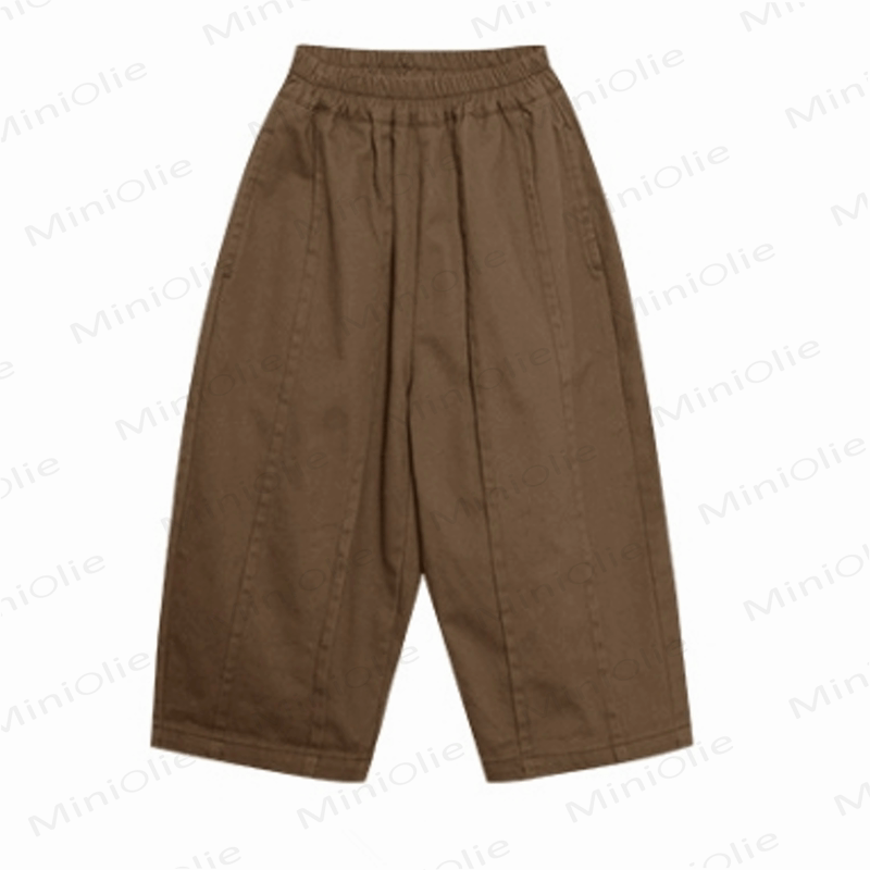 Toddler Boy Casual Simple Solid Color Pants - Brown - 10Y - image 4