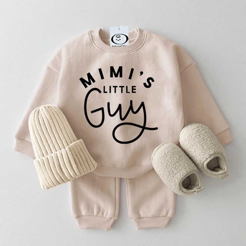 MIMI'S LITTLE GUY Baby 2-Piece Set - Beige - 2-3T - image 1