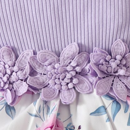Baby Floral Butterfly Bodysuit with Headband - image 30