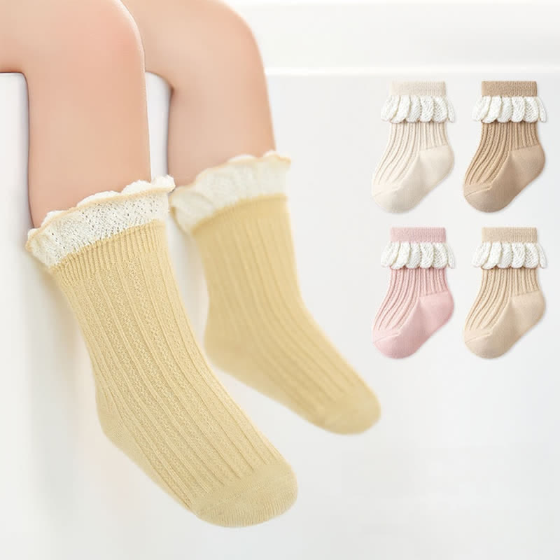 Baby Toddler Girl Lace Socks - image 1