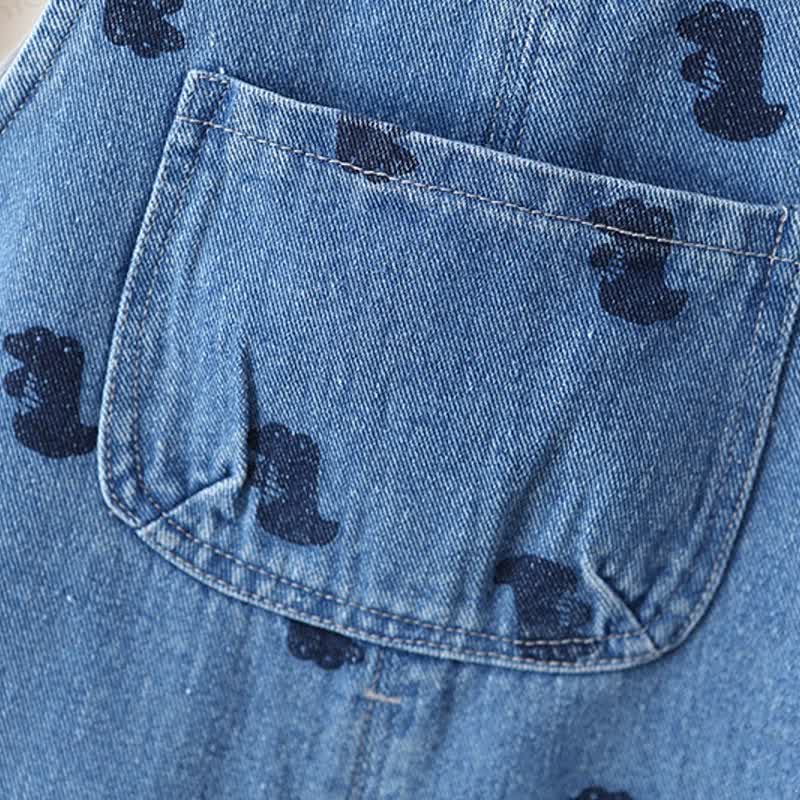 Toddler Dino Pocket Overalls - image 7