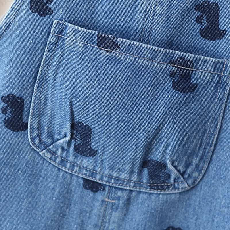 Toddler Dino Pocket Overalls - image 7