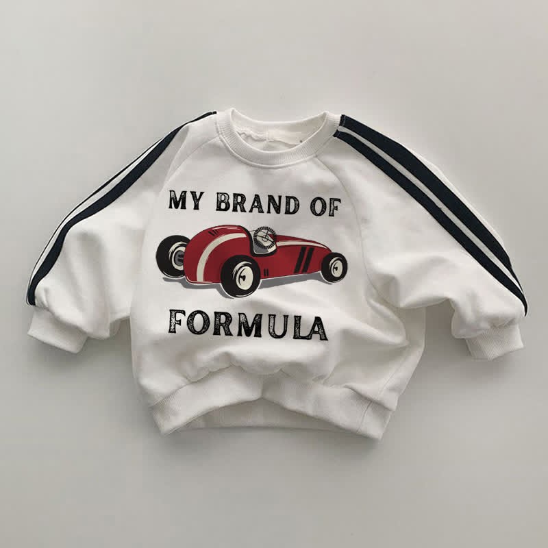 MY BRAND OF FORMULA Baby White Sweatshirt - White - 2-3T - image 1