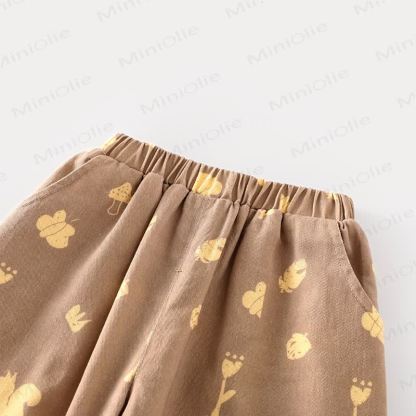 Baby Toddler Squirrel Leaves Pants - image 5