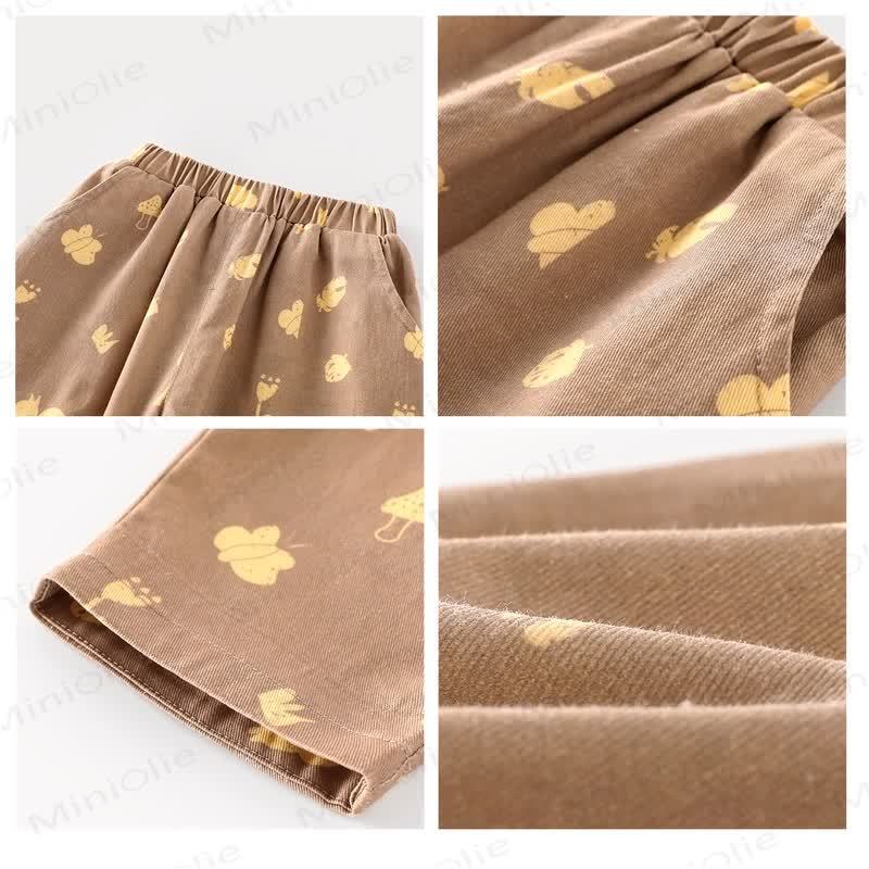 Baby Toddler Squirrel Leaves Pants - image 9