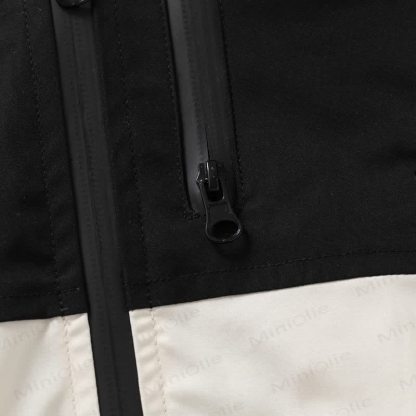 Kid Boy Contrast Color Hooded Jacket - image 5