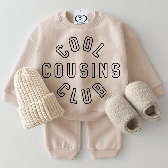 COOL COUSINS CLUB Baby 2-Piece Beige Set - Beige - 2-3T - image 1