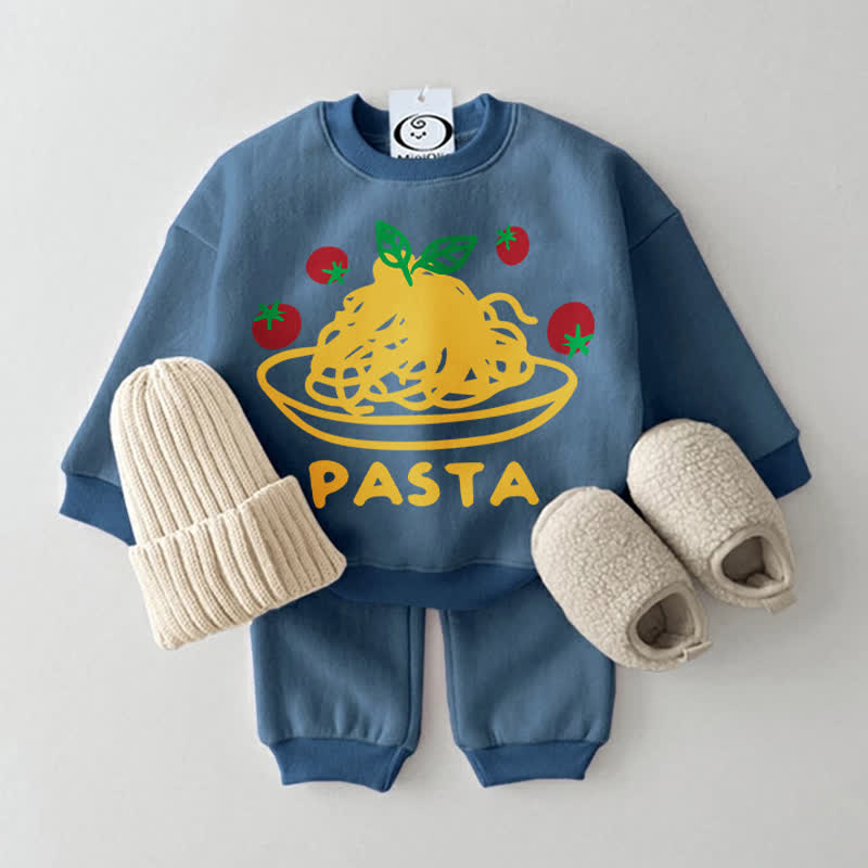 PASTA Baby 2-piece Blue Set - Blue - 2-3T - image 1