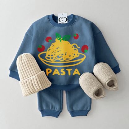 PASTA Baby 2-piece Blue Set - Blue - 2-3T - image 1