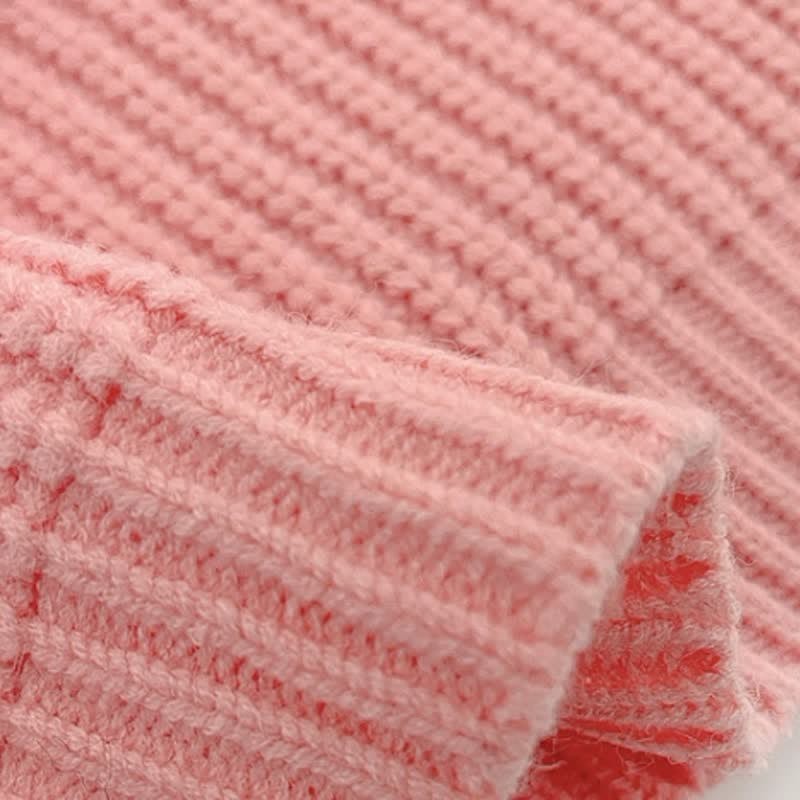 Baby Solid Color Loose Sweater - image 10