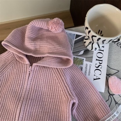 Toddler Hooded Sweater/Leggings - image 2