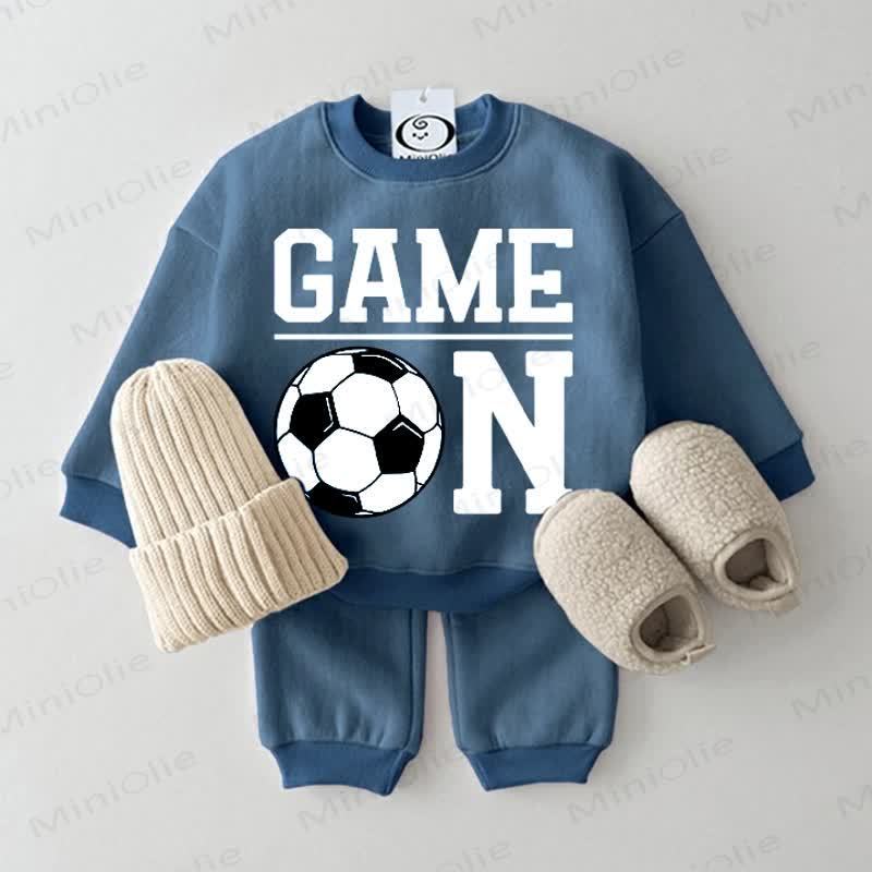 GAME ON Baby Soccer 2-piece Blue Set - Blue - 2-3T - image 1