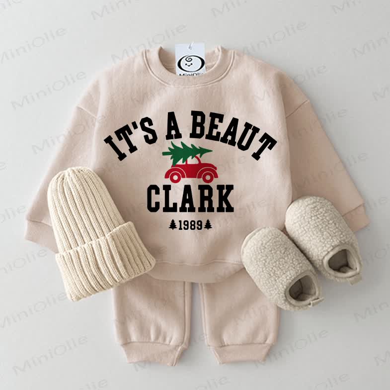 IT'S A BEAUT CLARK Baby 2-piece Beige Set - Beige - 2-3T - image 1
