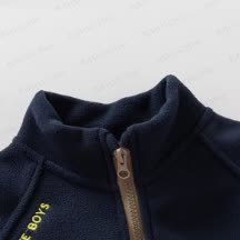 Toddler Polar Fleece Stand Collar Outerwear - image 6