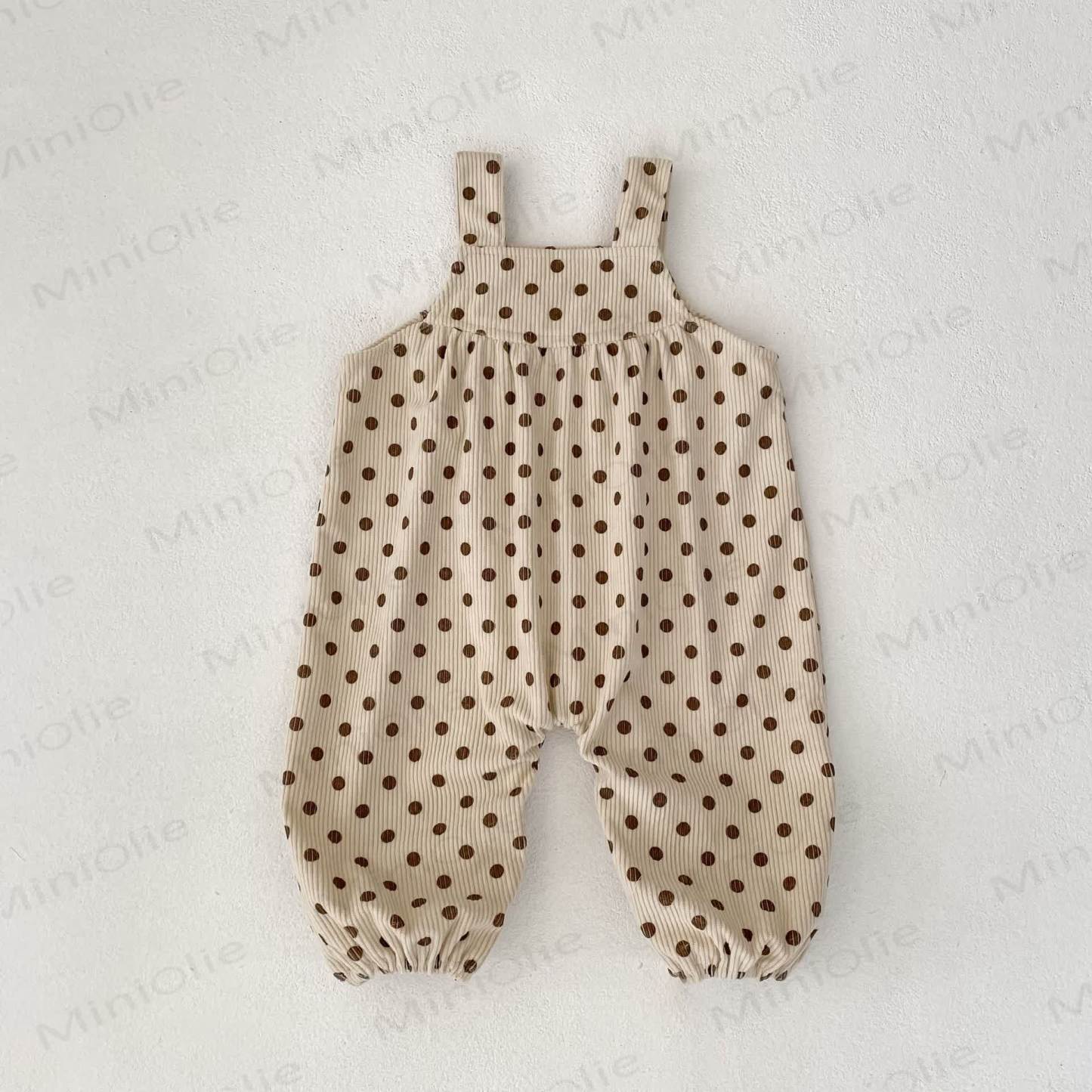 Baby Girl Polka Dot Overalls - image 5