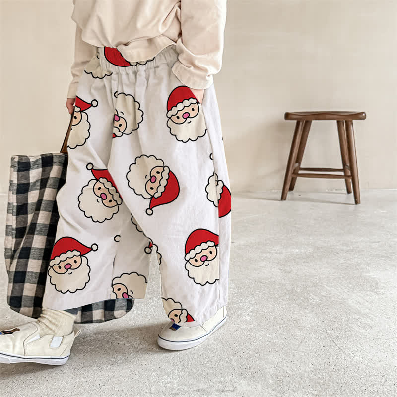 Baby Christmas Santa Apricot Pants - Apricot - 2-3T - image 1