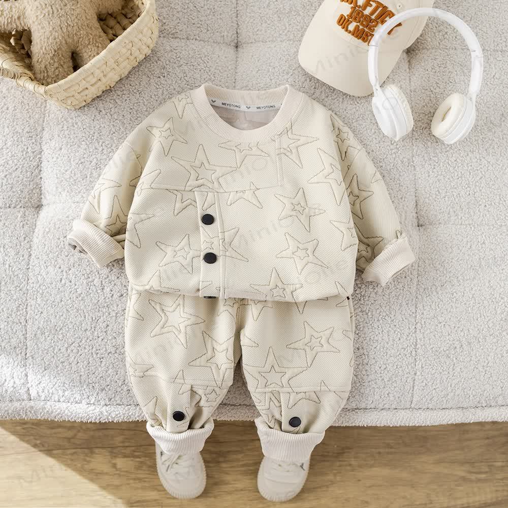 Baby Toddler Boy Star 2-piece Set - image 4
