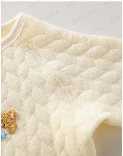 Baby 2-Piece Bear Kimono Quilted Set - image 5