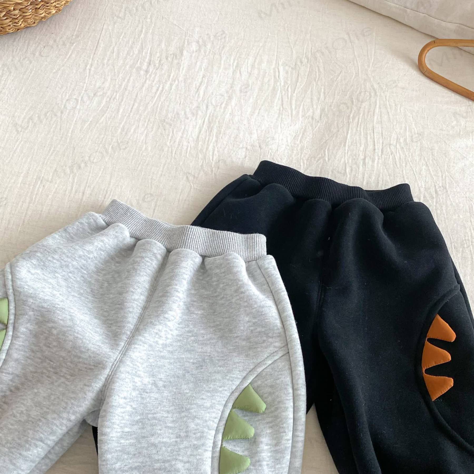 DINOSAUR Baby Toddler Boy Fleece Lined Top & Pants - image 12