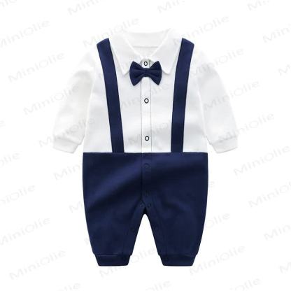  Baby Carrier Striped Romper - Blue - 18-24M - image 1