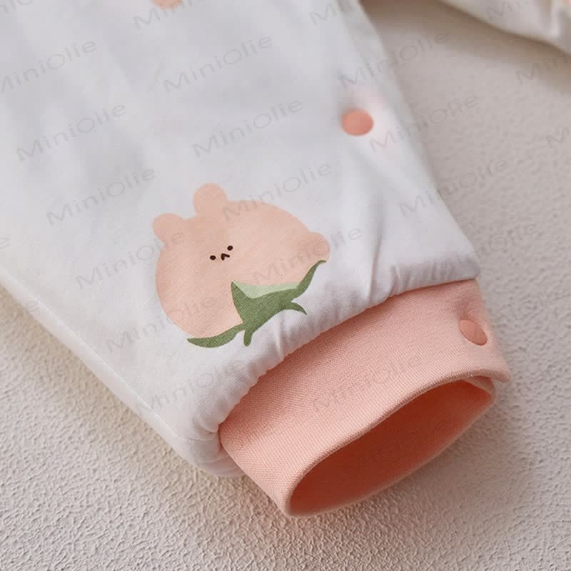 Baby Bunny Quilted Romper - image 10