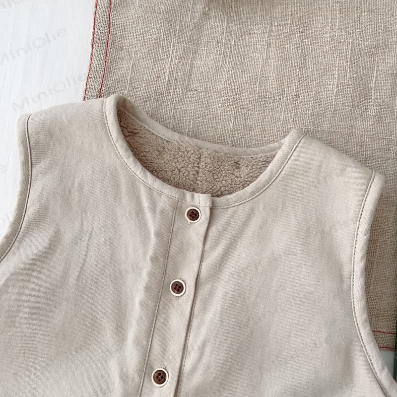 Baby Toddler Bunny Fleece Lined Overalls - image 8