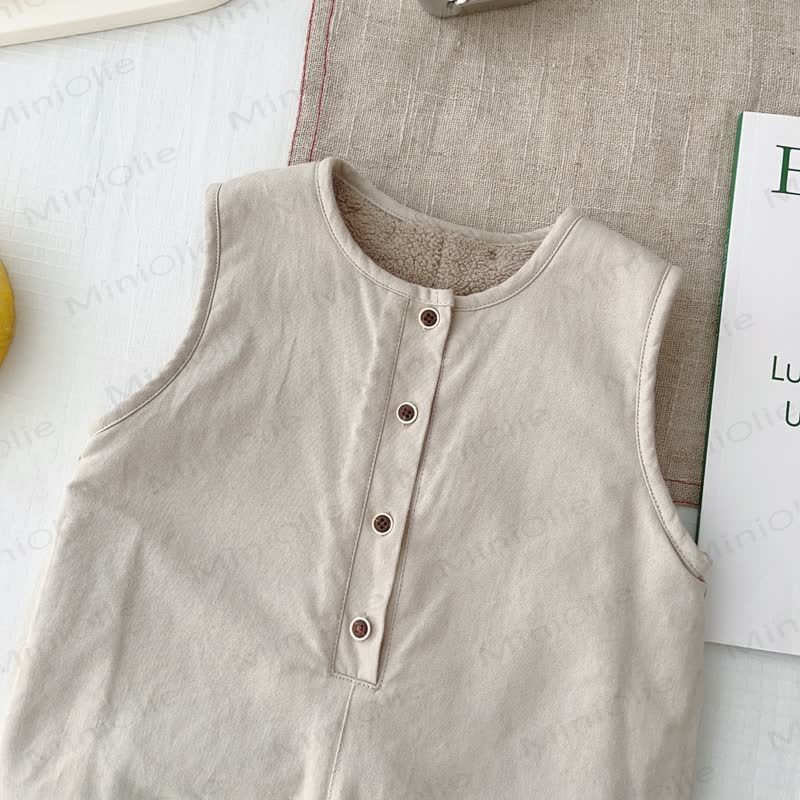 Baby Toddler Bunny Fleece Lined Overalls - image 7