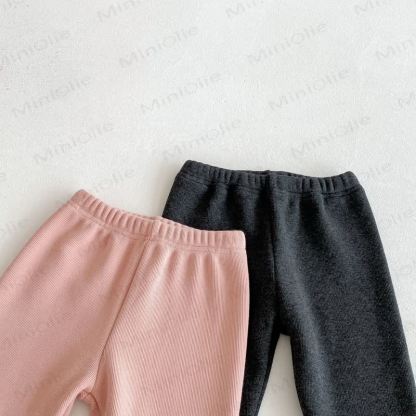 Baby Toddler Girl Knit Lace Fleece Lined Leggings - image 14