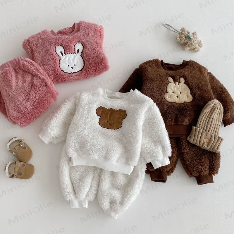 Toddler Animal Fleece 2-piece Set - image 5