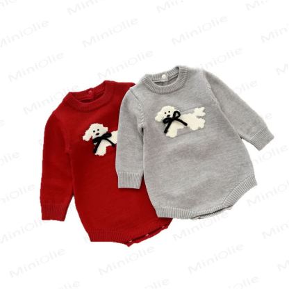 Baby Puppy Knit Bodysuit - image 8