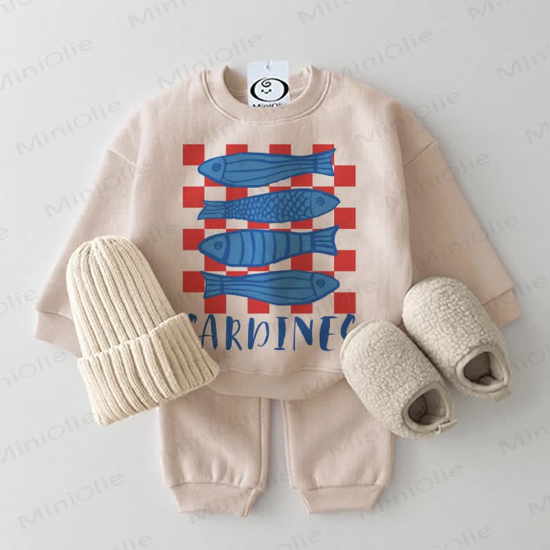 SARDINES Baby Beige 2-piece Set - Beige - 2-3T - image 1