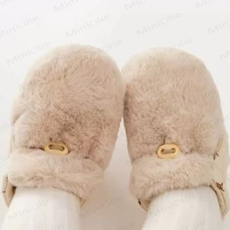 Baby Star Fleece Booties - image 1