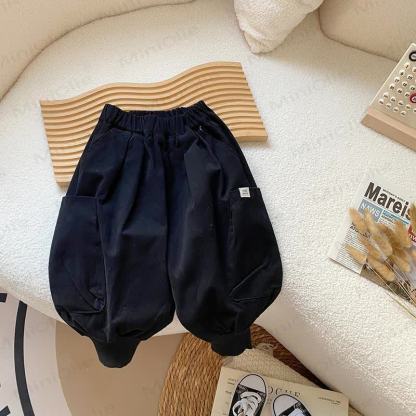 Baby Toddler Boy Jogger Pants - Black - 5-7T - image 2