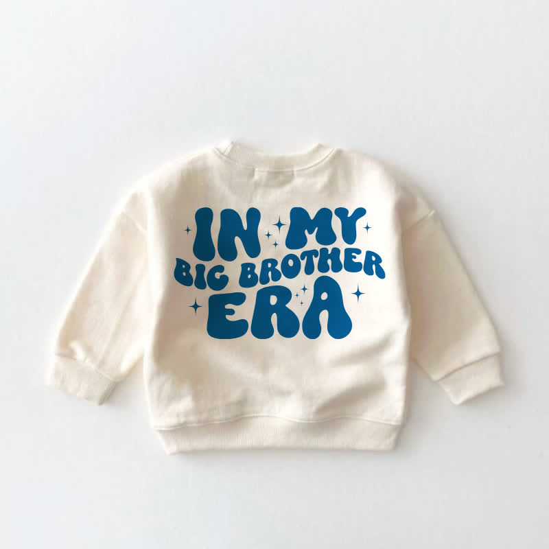 IN MY BIG BROTHER ERA Baby Cream Sweatshirt - image 2