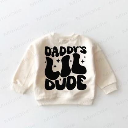 DADDY'S LIL DUDE Baby Toddler Sweatshirt - image 3