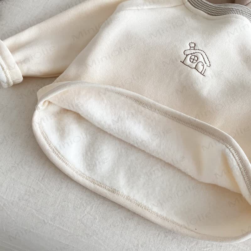 Baby Toddler Boys Embroidered Little House T-shirt - image 7