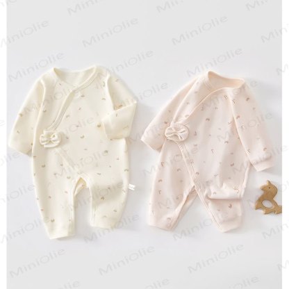Baby Bow Newborn Sleepwear Romper  - image 1