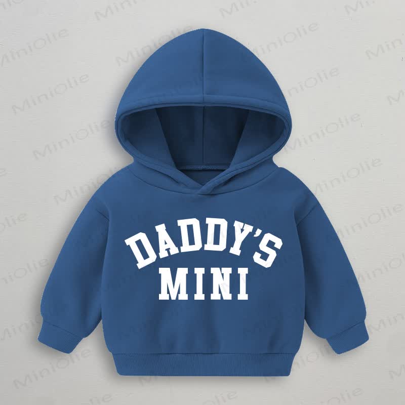 DADDY'S MINI Baby Blue Sweatshirt - Blue - 3-5T - image 1